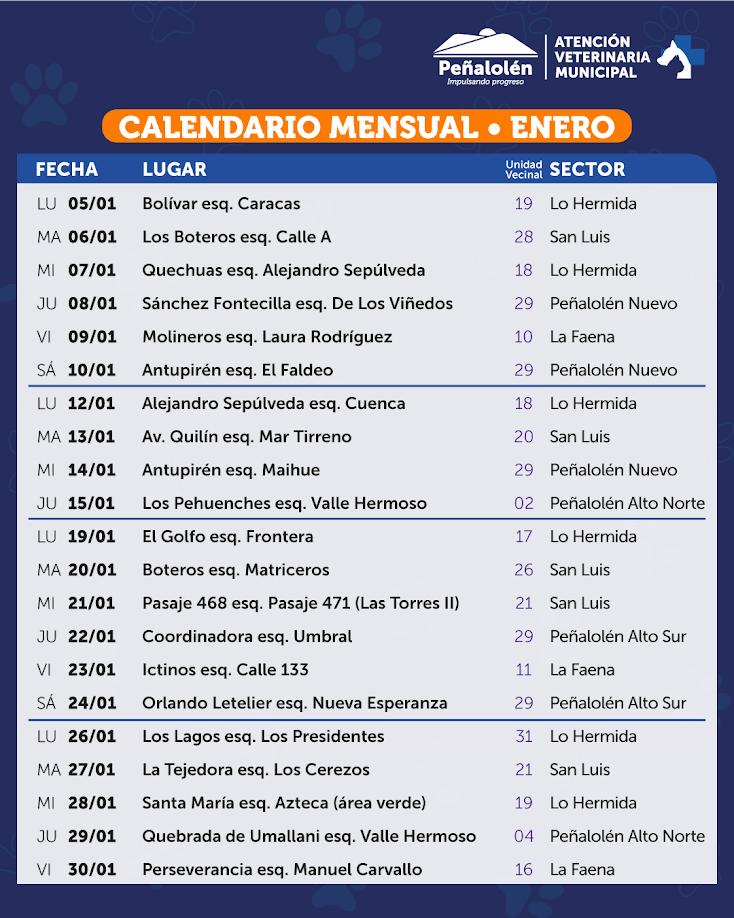 Calendario
